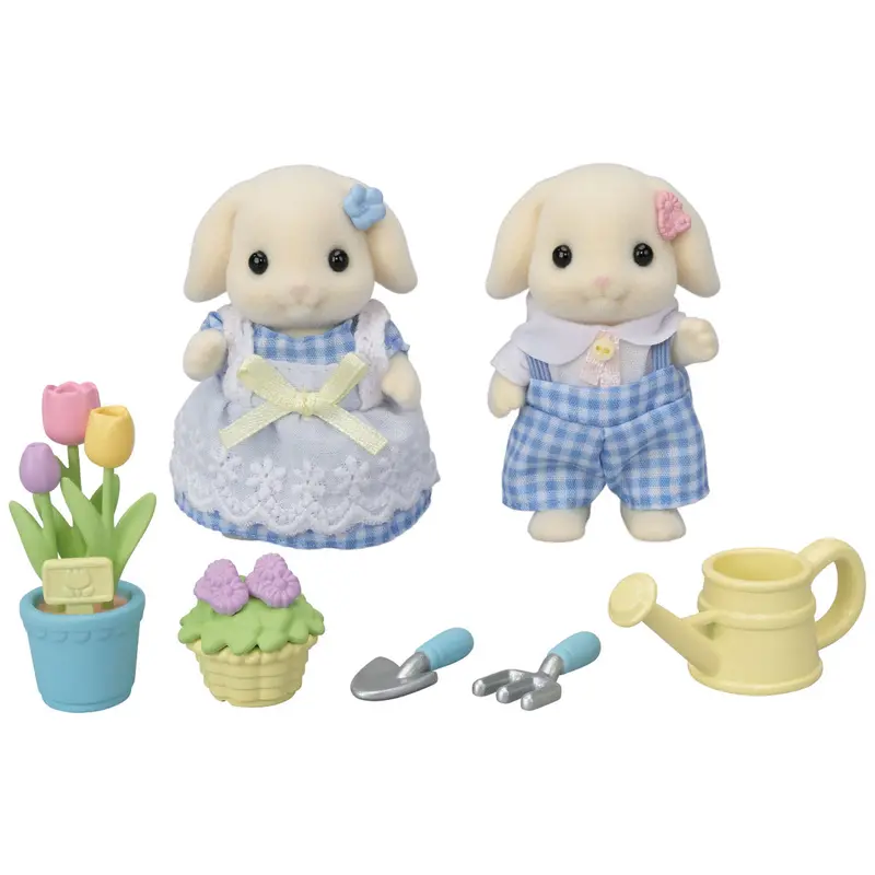 Calico Critters Blossoming Garden Set 1