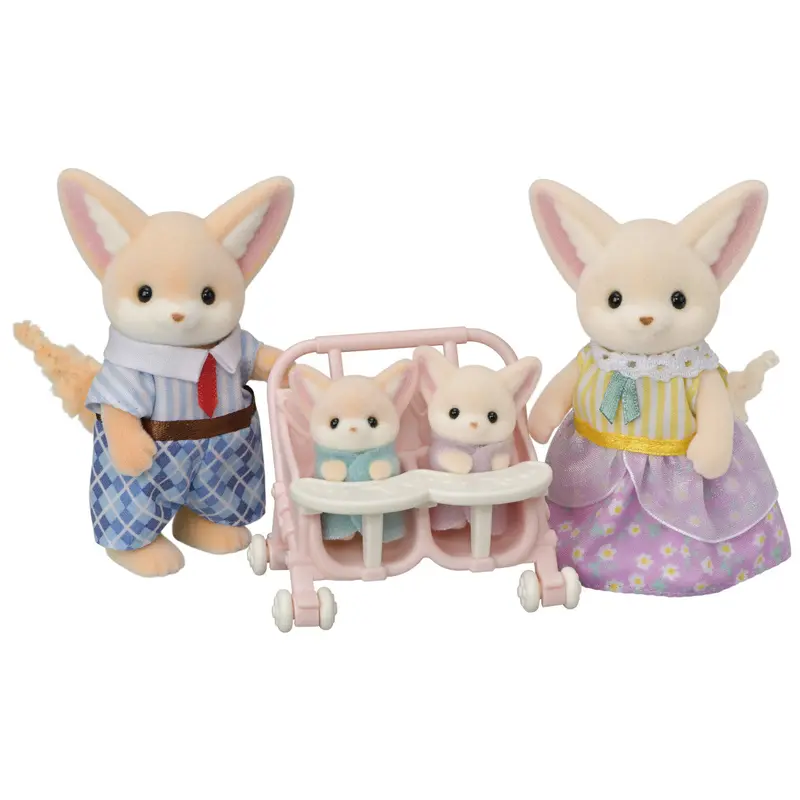 Calico Critters Fennec Fox Family 1