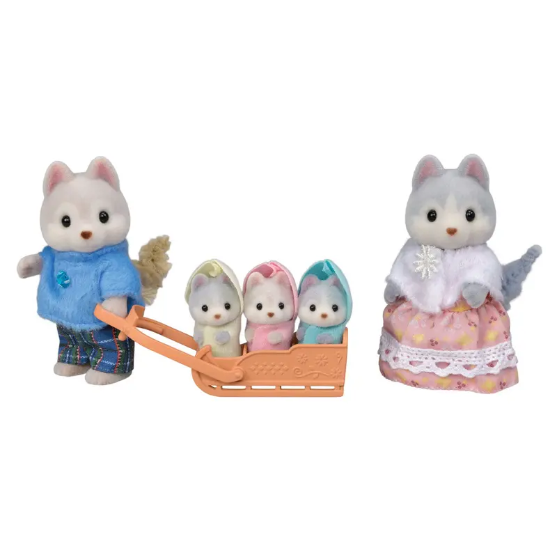 Calico Critters Husky Family 1