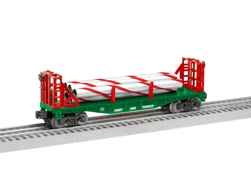 Candy Cane Transport Flatcar 1