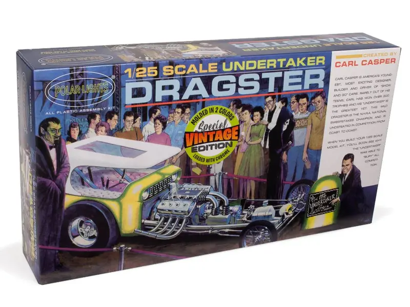 Carl Casper Undertaker Dragster (1/25 Scale) Plastic Vehicle Model Kit 1