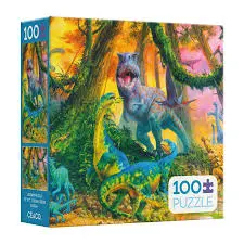 Ceaco Dinosaur Jungle 100 Piece Puzzle 1