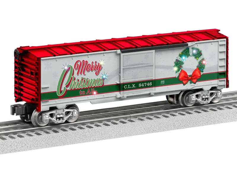 Christmas Light Express Boxcar 1