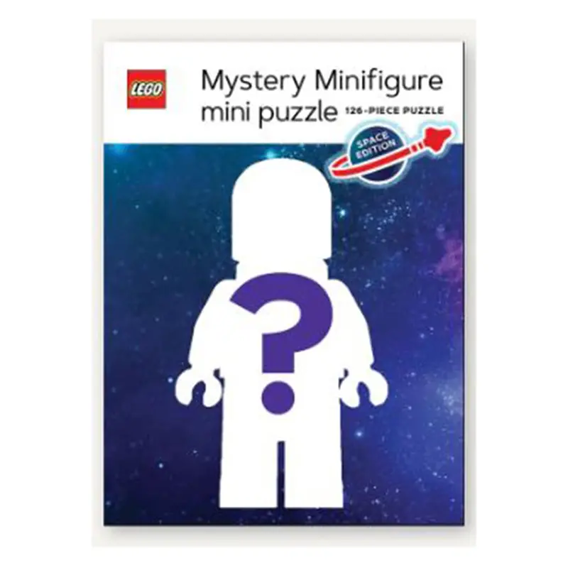 Chronicle Books Lego Space Mystery Minifigure 126 Piece Puzzle 1