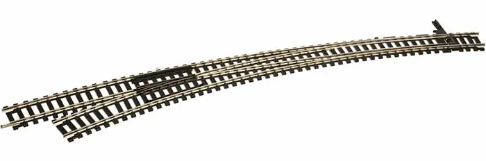 Code 100 Custom Line(R) Mark Iv Turnout -- Curved, Left Hand 1