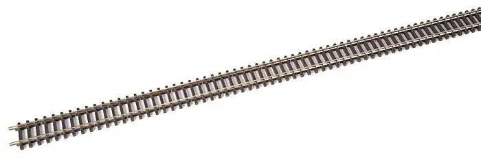 Code 80 Wooden Tie Flex Track - Streamline 36" 91.4Cm Section 1