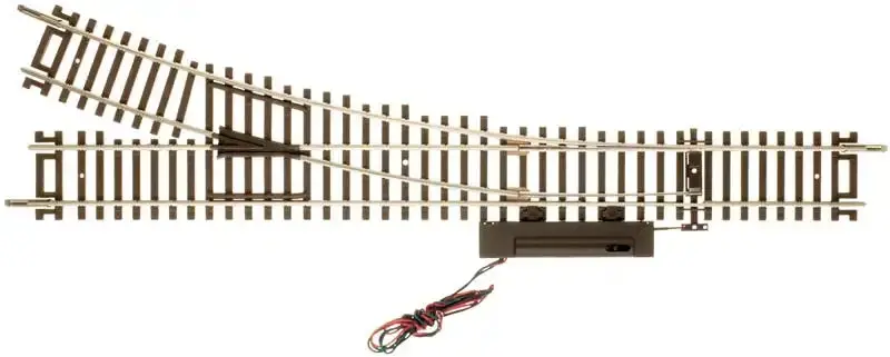 Code 83 Snap-Switch(R) Remote Right Hand Turnout 22" Radius 150-547 1