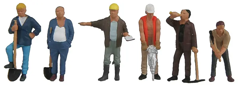 Construction Workers Pkg (6-Pack) 1
