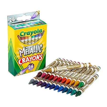 Crayola Crayons Metallic - 24 1