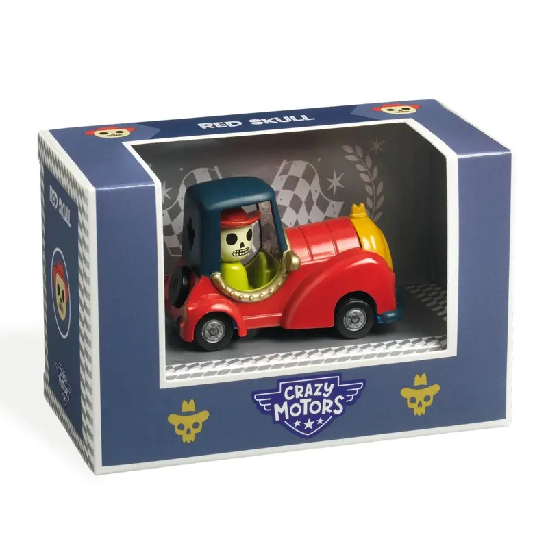 Crazy Motors: Red Skully Car 1