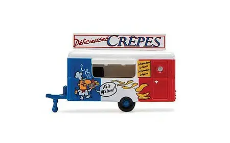 Crepes Concession Trailer (N Scale) 1