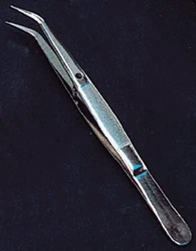 Curved Tweezers 4-1/2" 1