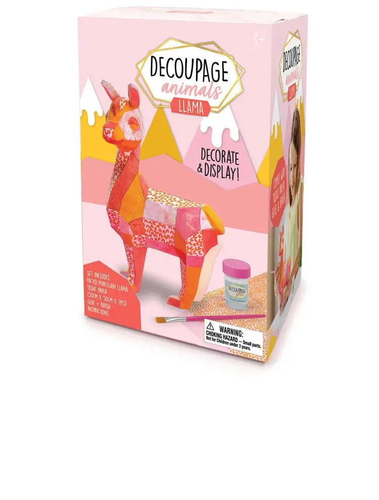 Decoupage Animals Llama 1