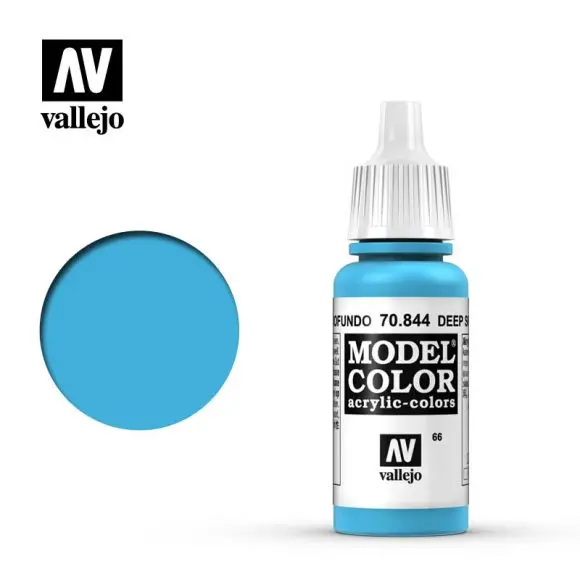 Deep Sky Blue (#66) Model Color Acrylic Paint 17Ml 1