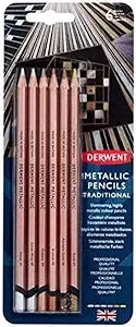 Derwent Metallic Pencil Set - 6 Count 2