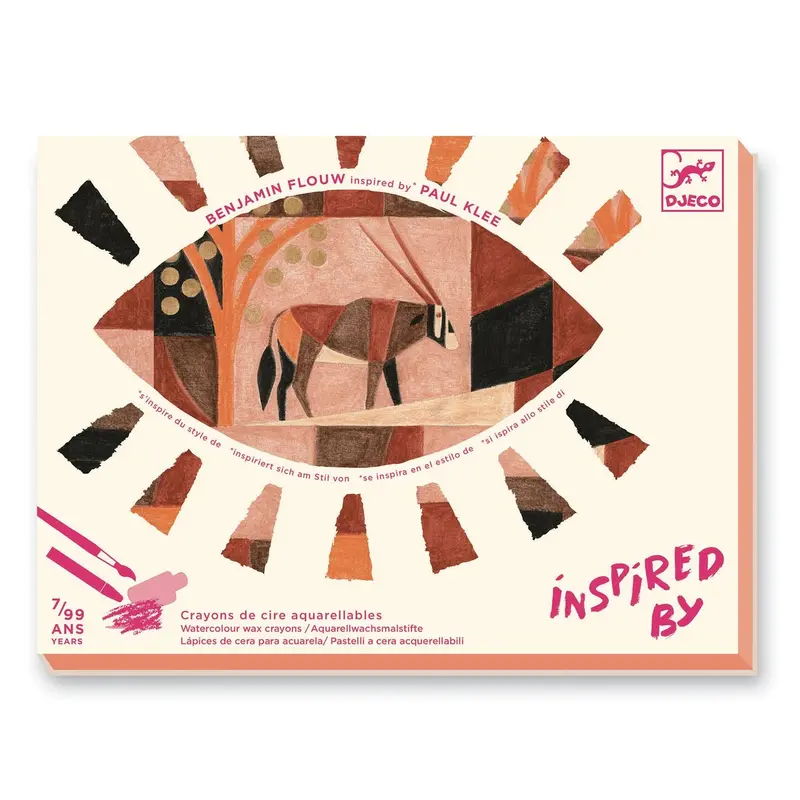 Desert Watercolor And Crayon Art Kit 1