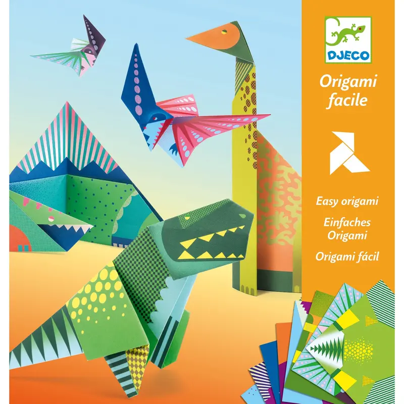 Dinosaur Origami Paper Craft Kit 1