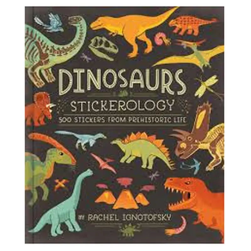 Dinosaurs Stickerology Prehistoric Life Book 1