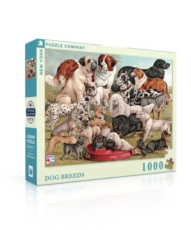Dog Breeds (1000 Piece) Puzzle 1