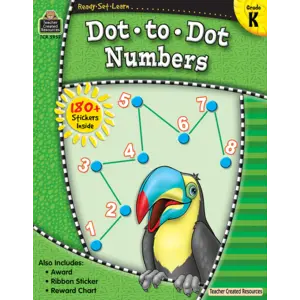 Dot-To-Dot Numbers Grade K 1