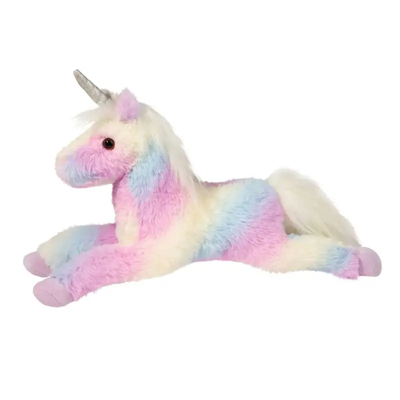 Douglas Anita Rainbow Unicorn 12 Inch Plush Figure 1