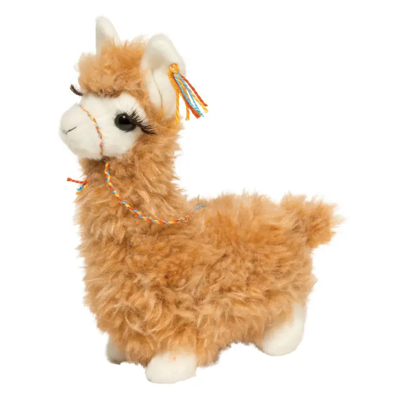 Douglas Lil Wolly Llama 7 Inch Plush Figure 1