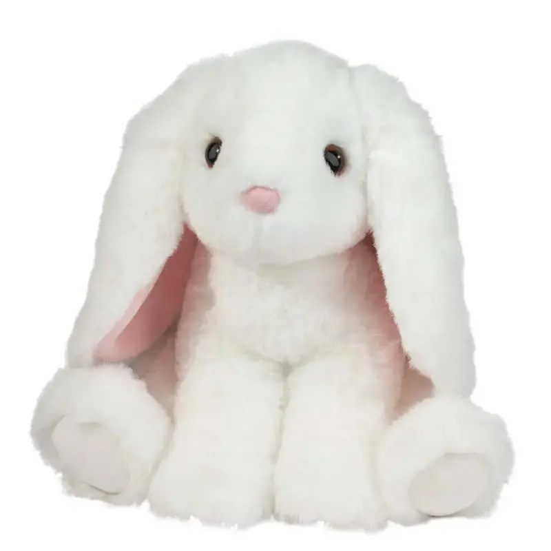 Douglas Maddie White Bunny Soft 10 Inch Plush Figure 1