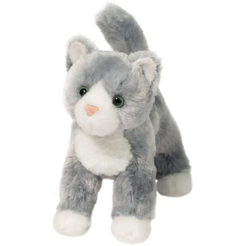 Douglas Scatter Gray Cat 6 Inch Plush Figure 1