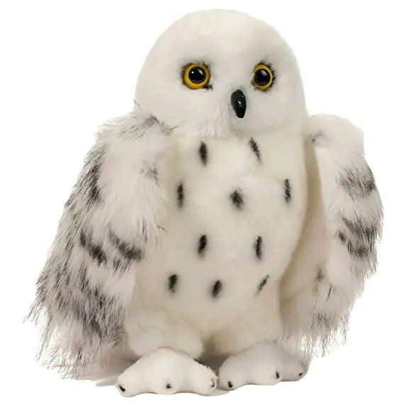 Douglas Wizard Snowy Owl 7.5 Inch Plush Figure 1