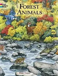 Dover Forest Animals Coloring Book 1