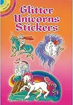 Dover Glitter Unicorn Sticker Book 1