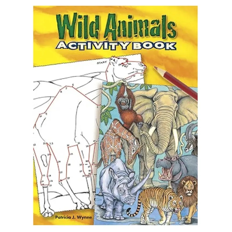 Dover Wild Animals Activity Book 1