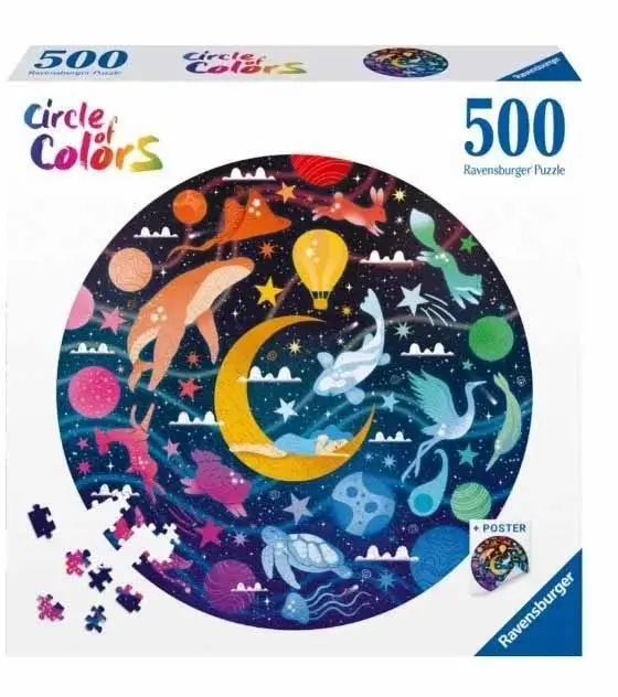Dreams (500 Piece) Round Puzzle 1