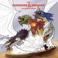 Dungeons And Dragons Coloring Book 1