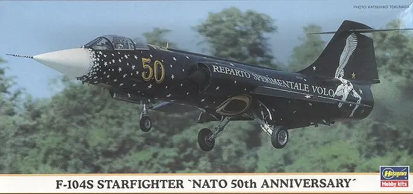 F-104S Starfighter 'Nato 50Th Anniversary" (1/72Nd Scale) Plastic Military Model Kit 1