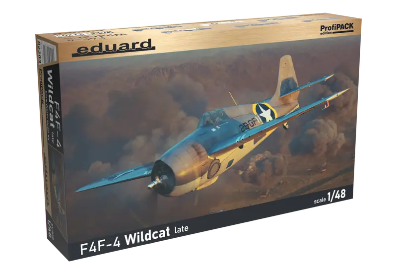 F4f-4 Wildcat Late Profipack (1/48 Scale) Airplane Model Kit 1