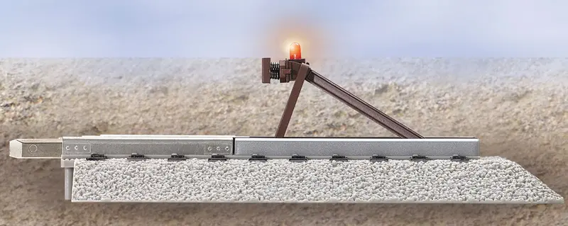 Fastrack Lighted Bumpers O Scale 1