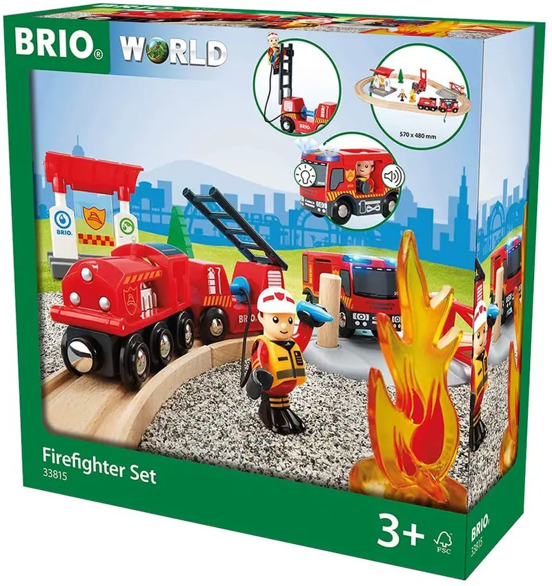 Firefighter Wooden Set 1