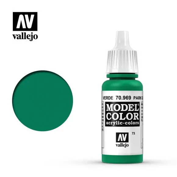 Flat Park Green (#73) Model Color Acrylic Paint 17Ml 1
