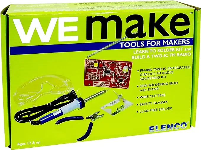 Fm Radio Soldering Kit With Tools 1