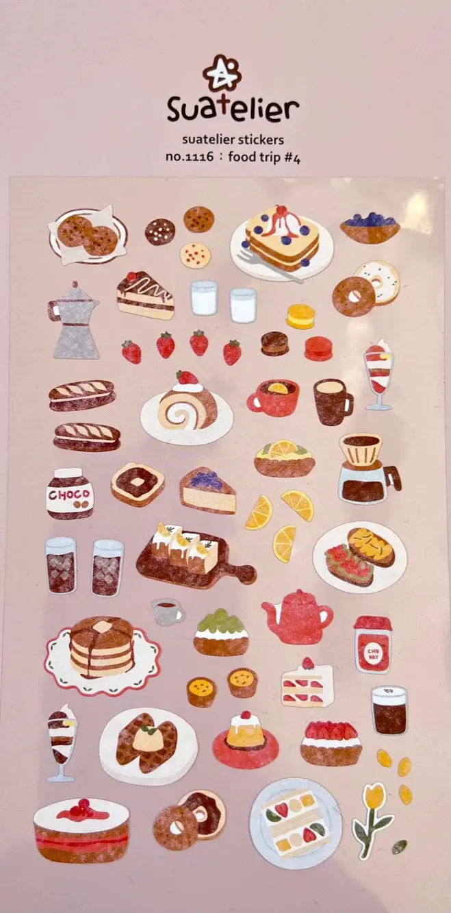 Food Trip! #4 Flat Stickers 1