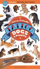 Furry Friendly Tattoo Dogs And Puppies Book 1