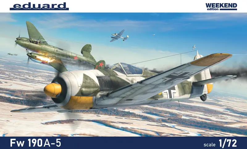 Fw 190A-5 'Weekend Edition' (1/72 Scale) Aircraft Model Kit 1