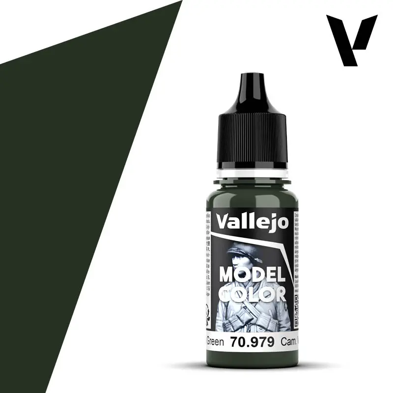 German Camouflage Dark Green (#97) Model Color Acrylic Paint 17Ml 1