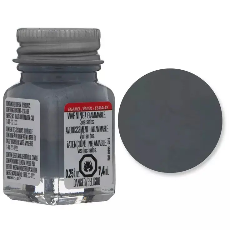 Gloss Grey Enamel Paint 0.25Oz Tes1138tt 1