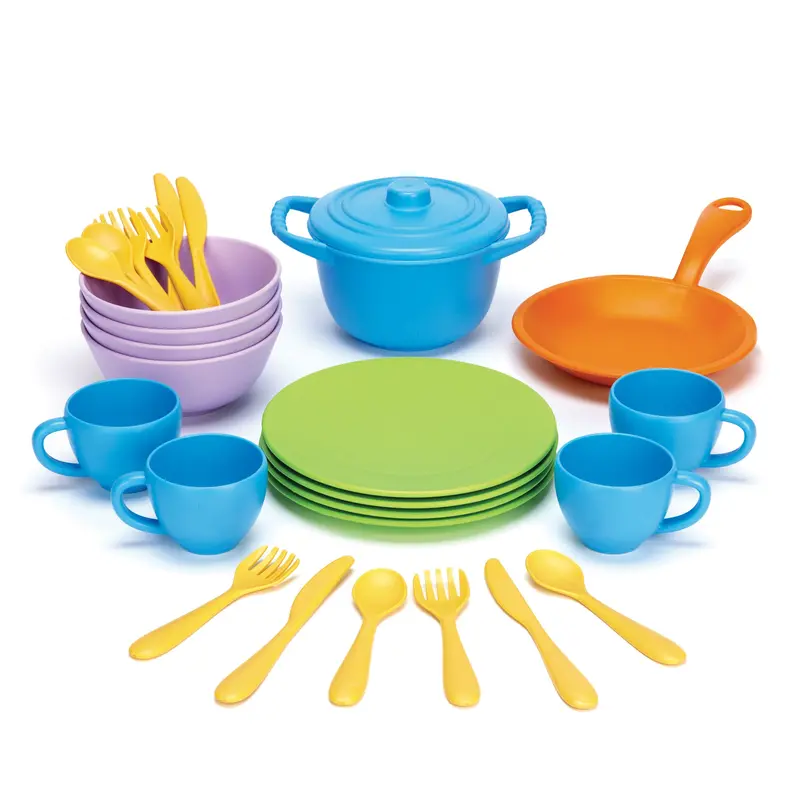 Green Toys Cookware And Dining Set 1