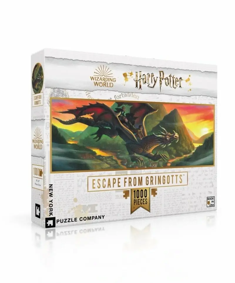 Harry Potter Escape From Gringotts (1000 Piece) Puzzle 1