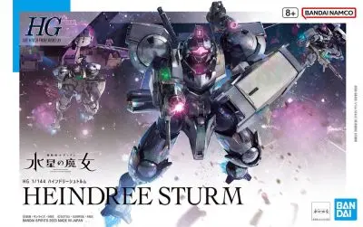 Hgtwfm Heindree Strum (1/144 Scale) Plastic Gundam Model Kit 1