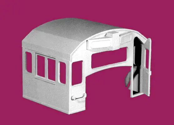 Hi-Tech Details 331-5010 Ge Single-Pane Front Window Cab U-25 Series 1