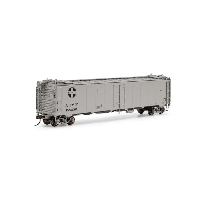 Ho 50' Ice Bunker Reefer, Atsf #188530 1